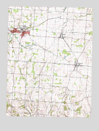 Baltimore, OH USGS Topographic Map