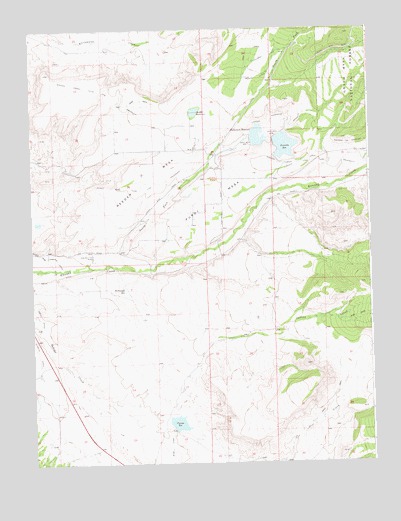 Juniata Reservoir, CO USGS Topographic Map
