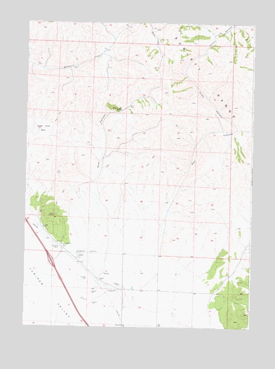 Juniper, ID USGS Topographic Map