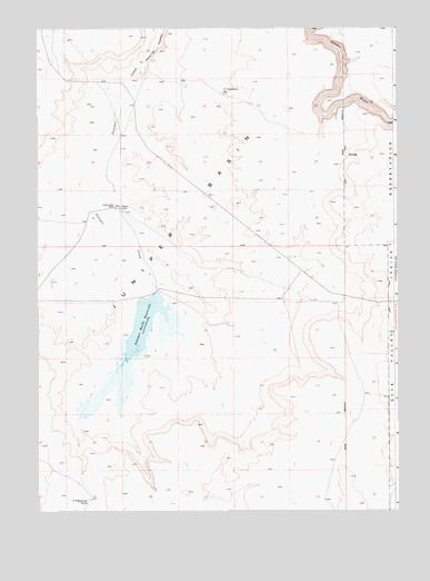 Juniper Basin, ID USGS Topographic Map