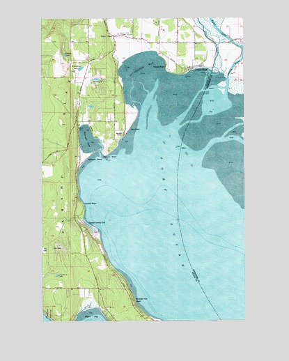 Juniper Beach, WA USGS Topographic Map