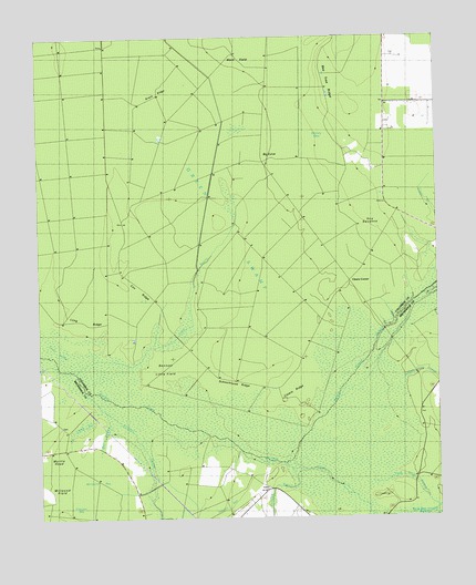 Juniper Creek, NC USGS Topographic Map