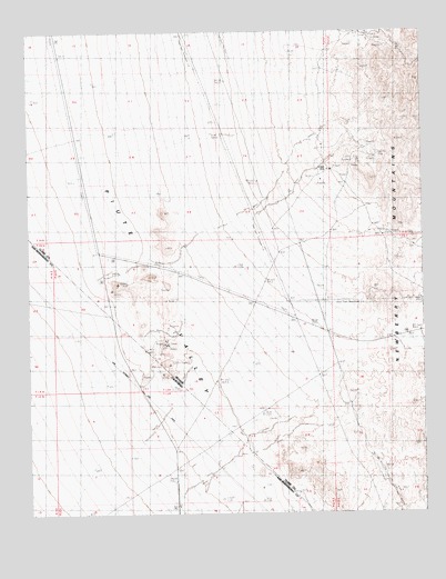 Juniper Mine, NV USGS Topographic Map