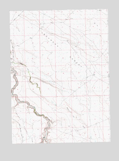 Juniper Ranch, ID USGS Topographic Map