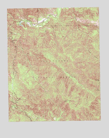 Junipero Serra Peak, CA USGS Topographic Map