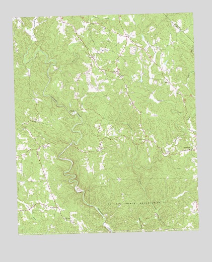 Juno, GA USGS Topographic Map