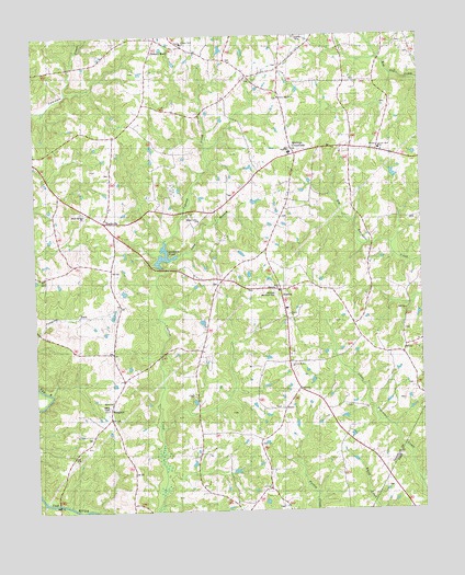 Justice, NC USGS Topographic Map