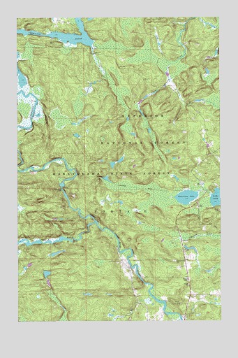 Kabustasa Lake, MN USGS Topographic Map