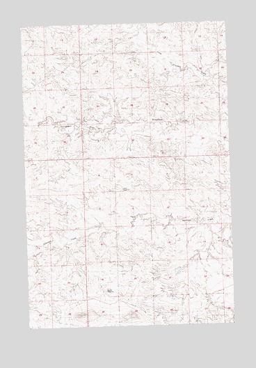 Kachia Reservoir, MT USGS Topographic Map