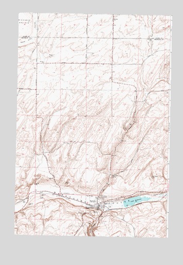 Kahlotus, WA USGS Topographic Map