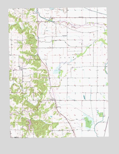 Kahoka SE, MO USGS Topographic Map
