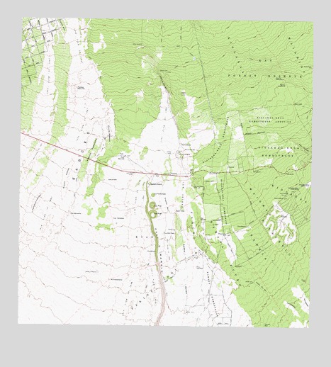 Kahuku Ranch, HI USGS Topographic Map