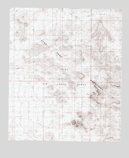 Kaka NW, AZ USGS Topographic Map