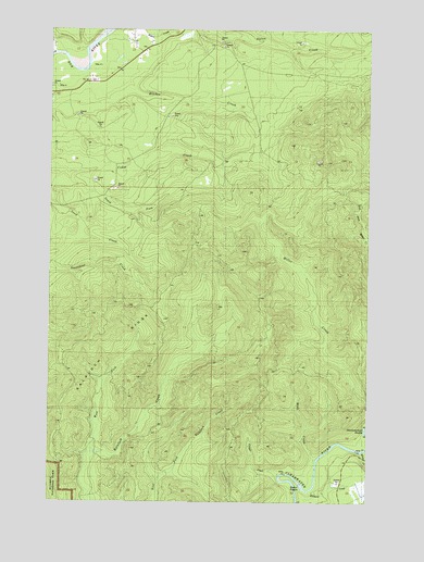 Kalaloch Ridge, WA USGS Topographic Map