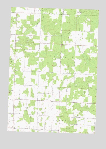 Kalinke, WI USGS Topographic Map
