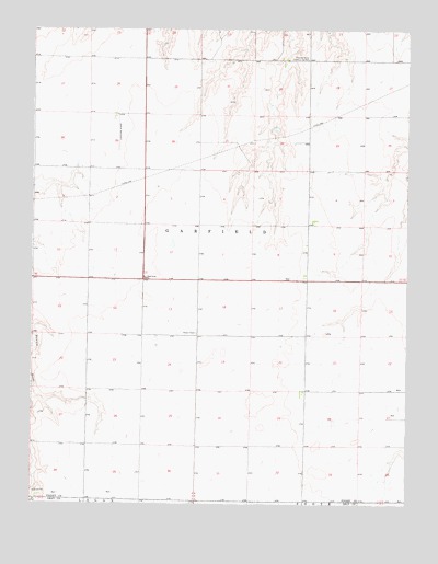 Kalvesta SW, KS USGS Topographic Map