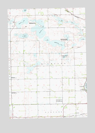Kampeska, SD USGS Topographic Map