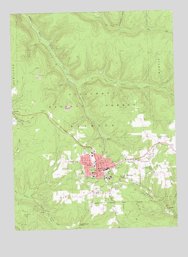 Kane, PA USGS Topographic Map