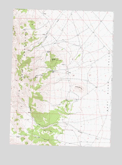 Kane Canyon, ID USGS Topographic Map