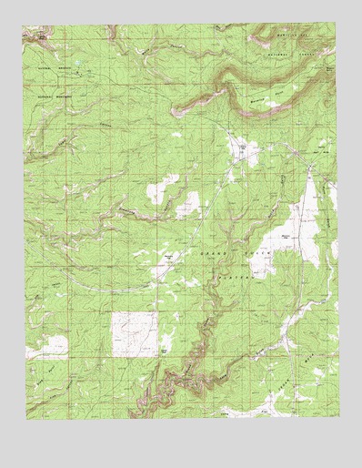 Kane Gulch, UT USGS Topographic Map