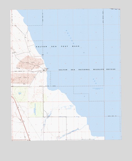 Kane Spring NE, CA USGS Topographic Map