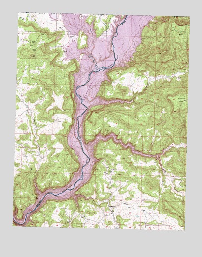 Bancos Mesa NW, NM USGS Topographic Map