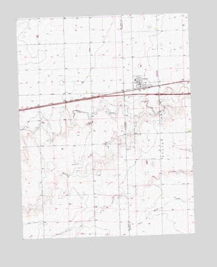 Kanorado, KS USGS Topographic Map
