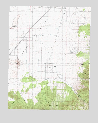 Kanosh, UT USGS Topographic Map