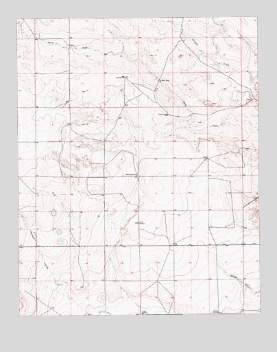 Kansas Valley, NM USGS Topographic Map