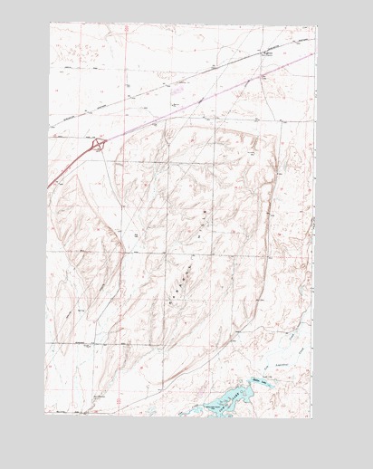 Karakul Hills, WA USGS Topographic Map