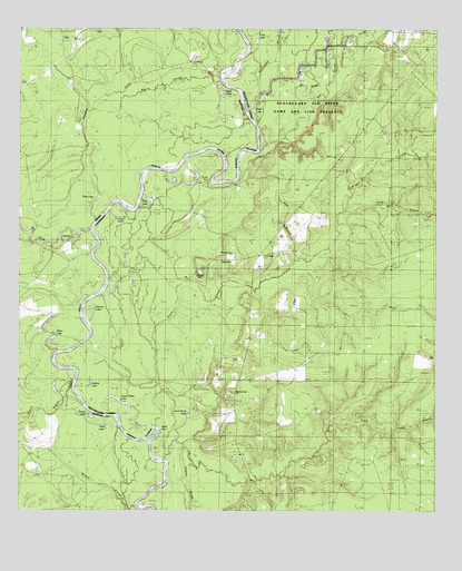 Bancroft, LA USGS Topographic Map