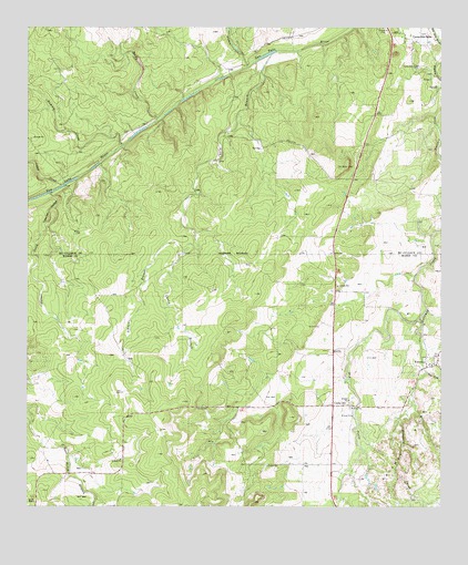 Katemcy, TX USGS Topographic Map