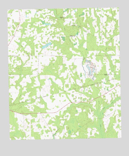 Bancroft, GA USGS Topographic Map