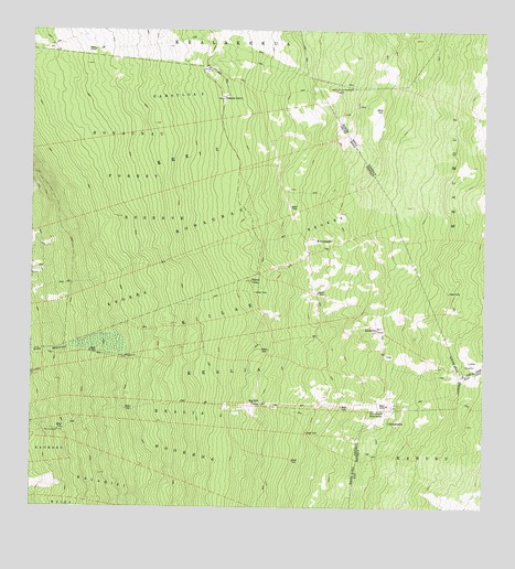 Kaunene, HI USGS Topographic Map