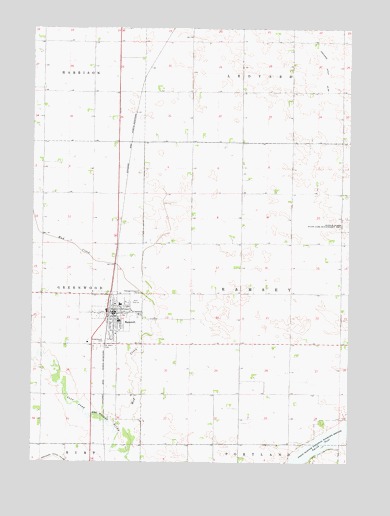 Bancroft, IA USGS Topographic Map