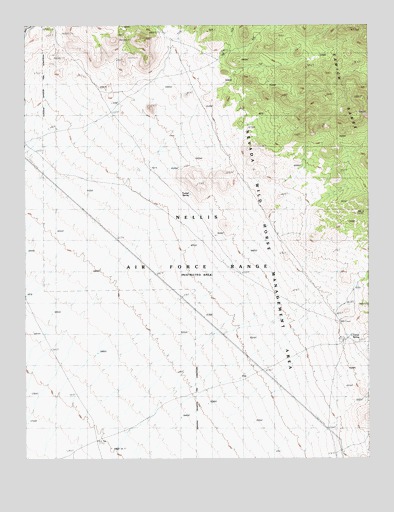 Kawich Peak SW, NV USGS Topographic Map