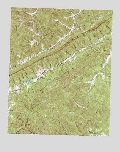 Kayjay, KY USGS Topographic Map