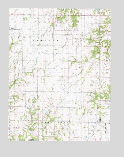 Bancroft, MO USGS Topographic Map