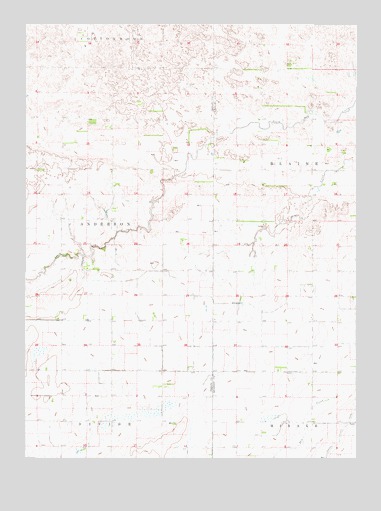 Kearney SW, NE USGS Topographic Map