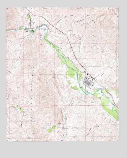 Kearny, AZ USGS Topographic Map