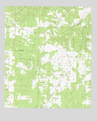 Keatchie, LA USGS Topographic Map