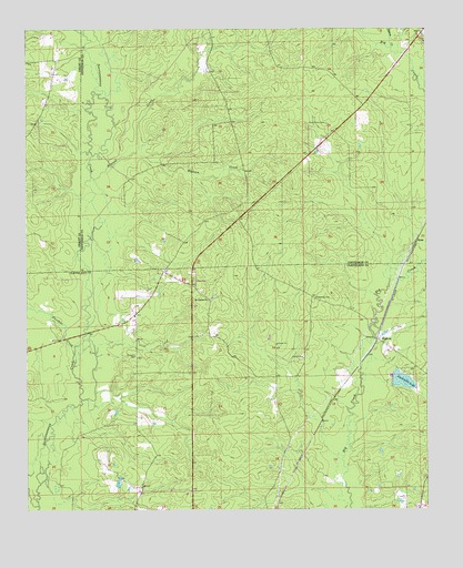 Kedron, AR USGS Topographic Map