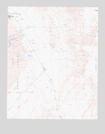 Keeler, CA USGS Topographic Map