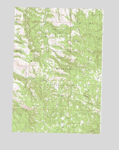 Keeney Point, OR USGS Topographic Map