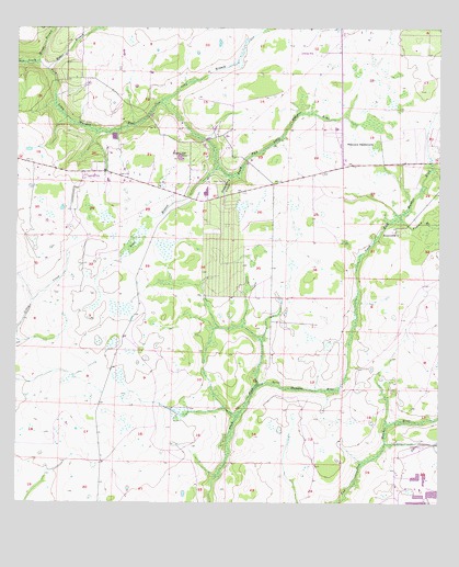 Keentown, FL USGS Topographic Map