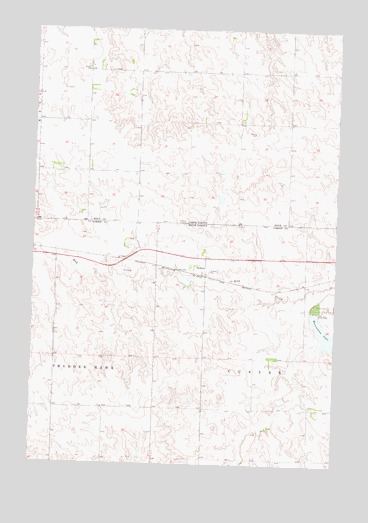 Keldron, SD USGS Topographic Map