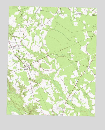 Kelford, NC USGS Topographic Map