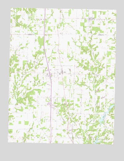 Kell, IL USGS Topographic Map