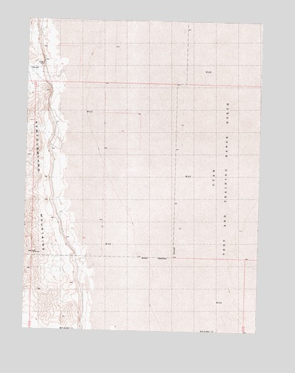 Keller Well, UT USGS Topographic Map