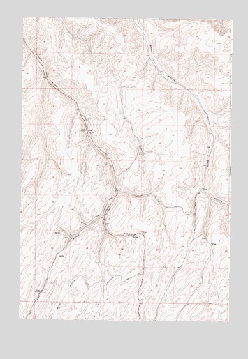 Kellogg Creek, WA USGS Topographic Map